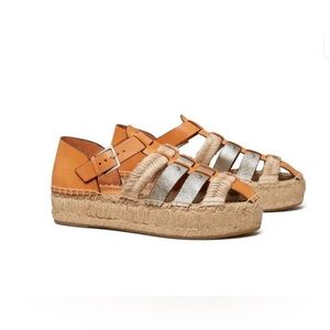 TORY BURCH $348 Fisherman Espadrille